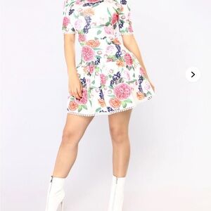 Fashion Nova Floral Mini Dress